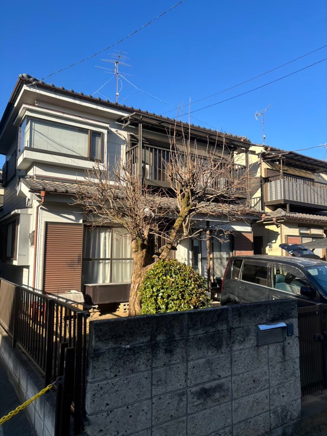 施工前の写真
